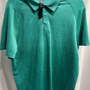 lululemon athletica Green Polo Shirt for Men